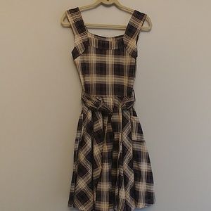 Effie's Heart Plaid Dress Medium